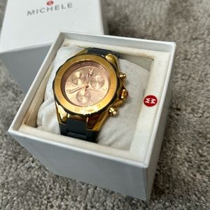 Michele Tahitian Jelly Beans Women's Casual Swiss Quartz Stainless Steel Watch